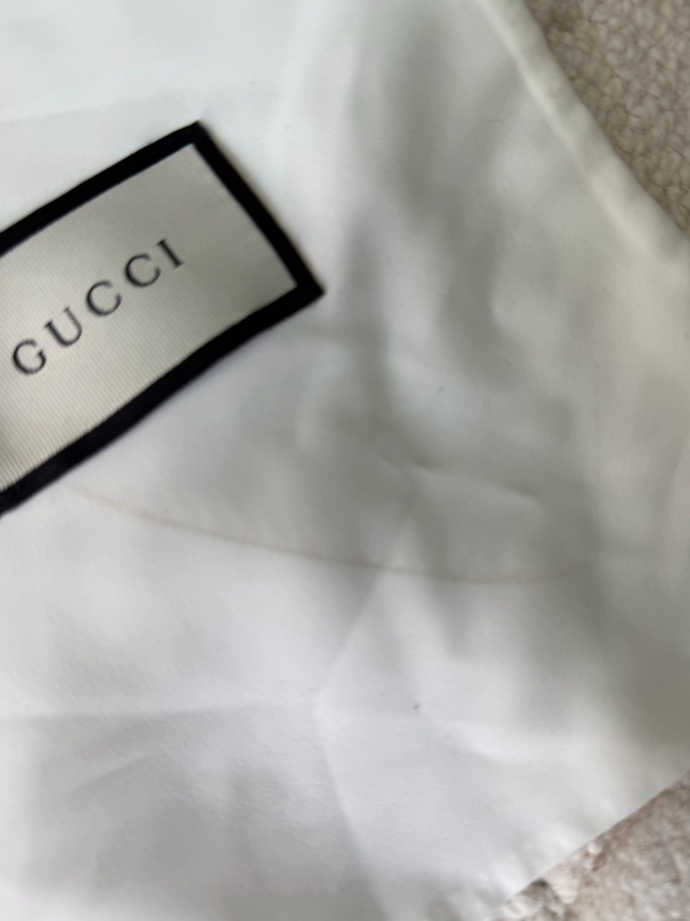 Gucci New Ace GG perforate black/grey leather 8.5 Euro sneakers trainers - Picture 13 of 16
